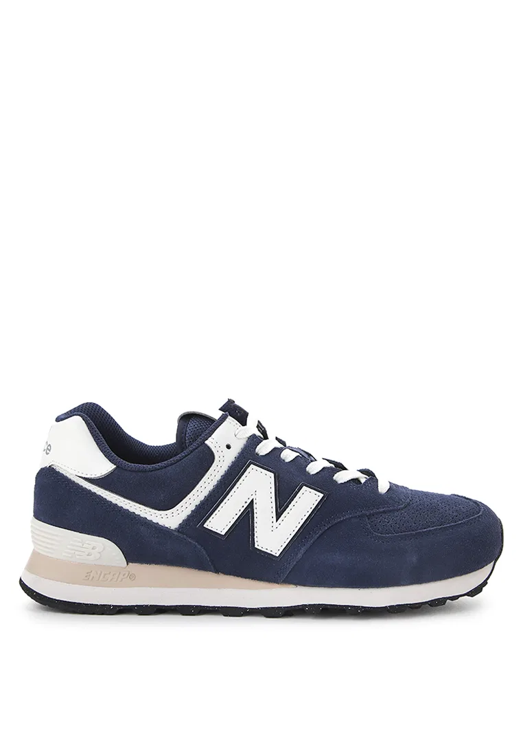 Кроссовки, 574, New Balance, индиго