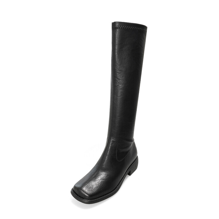 

Сапоги женские Su Yanjiao, цвет Black Fleece-lined