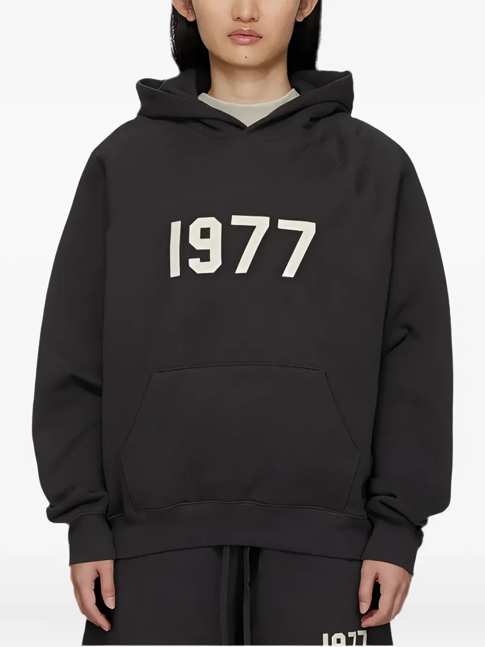 Толстовка с принтом 1977 года Fear Of God, серый — фото 2