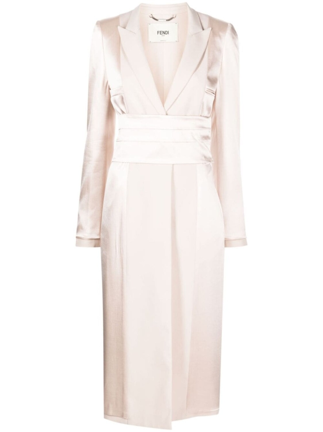 

FENDI атласное пальто, розовый