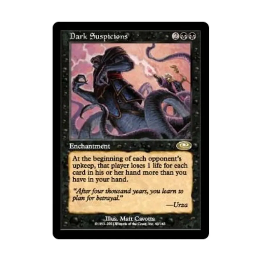 

CCG Тёмные подозрения (клавиша R), MTG - Planeshift
