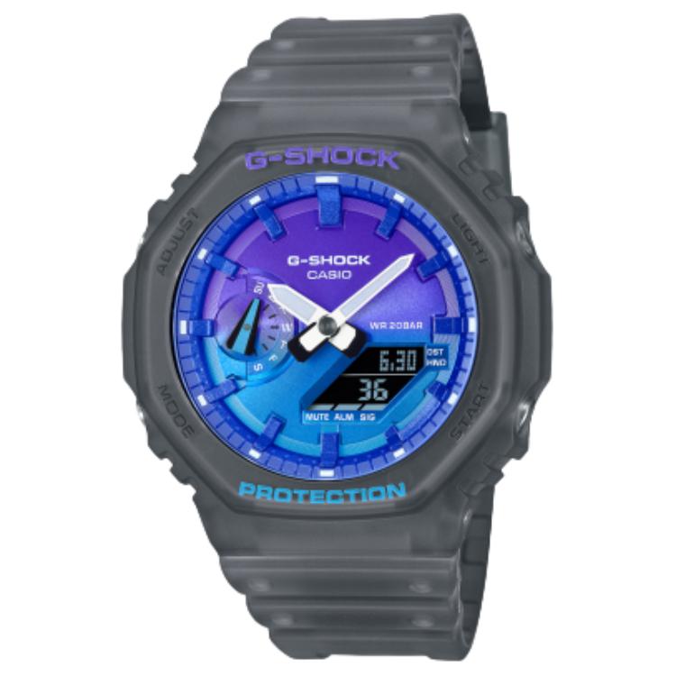 

CASIO Часы 2100 Collection Quartz Movement Resin Strap Watch Unisex Blue Dial, Blue Dial