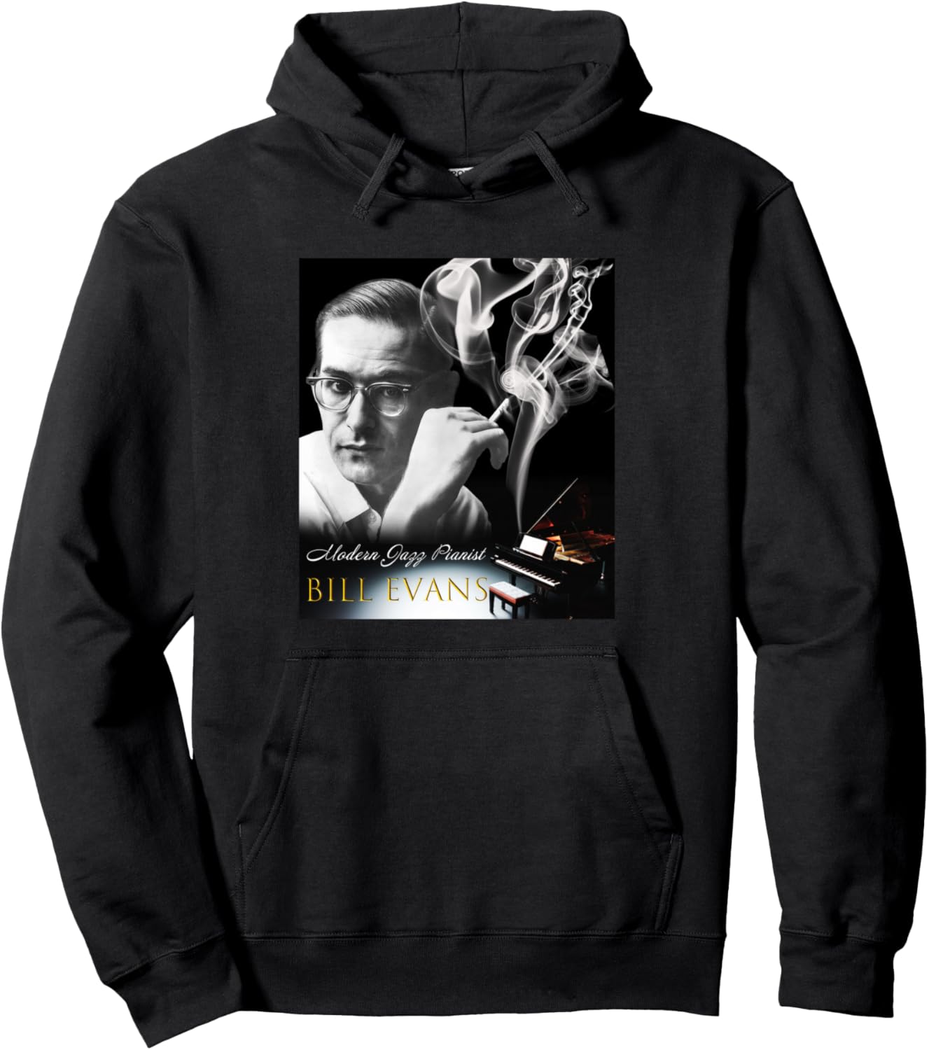 

Толстовка Bill Evans001 The Legacy Of Jazz Giants, черный