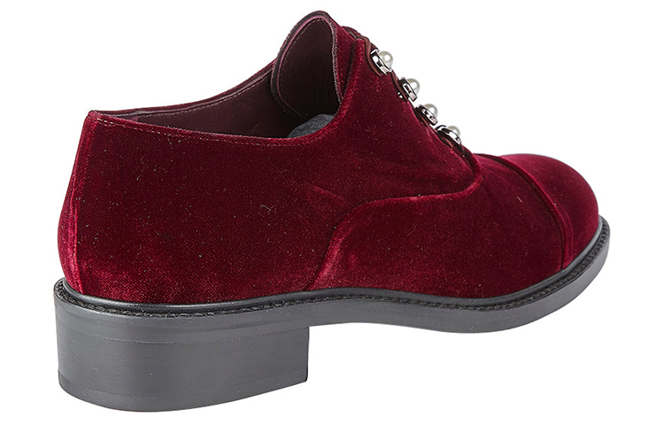 SW Плоские Туфли Женские Красные Черные Stuart Weitzman — фото 3
