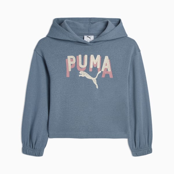 

Детская флисовая толстовка с капюшоном Class Pack Puma, синий