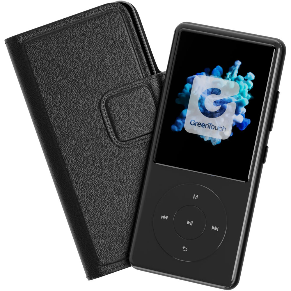 

MP3-плеер GreenTouch SIX 32 ГБ с чехлом (черный)