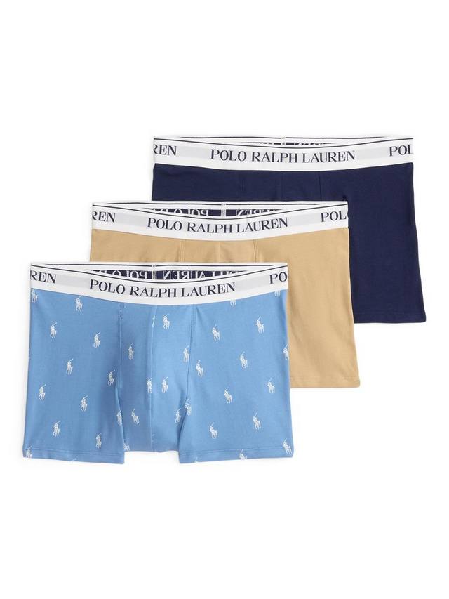 

Polo Pony Cotton Blen Trunks Ralph Lauren, Pack of 3
