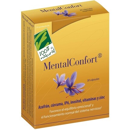 

Нутрикосметика 100% натуральная Mentalconfort 30 капсул, 100%Natura