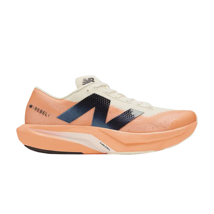 

Кроссовки New Balance FuelCell Rebel v4 2E Wide 'Hot Mango', оранжевый