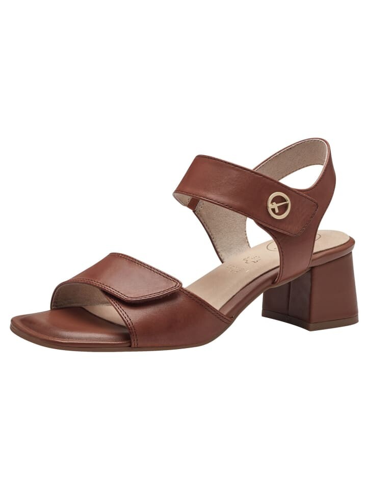 

Сандалии на плоской подошве Tamaris, цвет cognac nappa