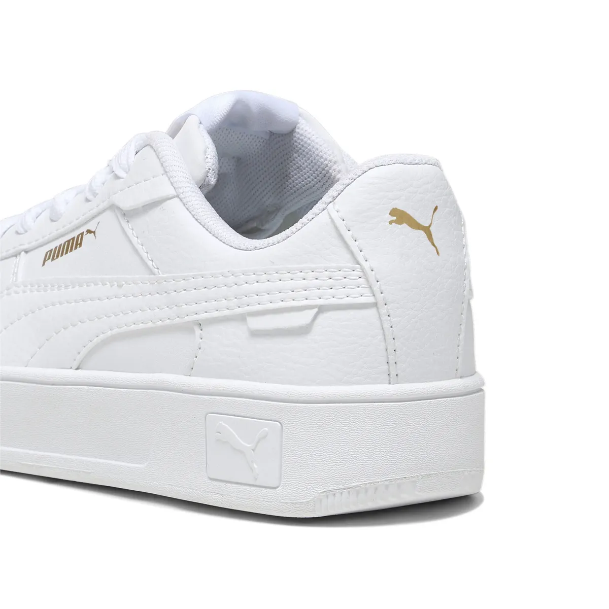 Кроссовки PUMA "Carina Street Sneakers Girls", цвет White Gold — фото 2