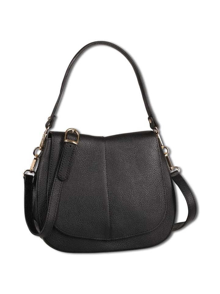 

Сумка через плечо Toscanto, кожа, черная, ок. 27 см