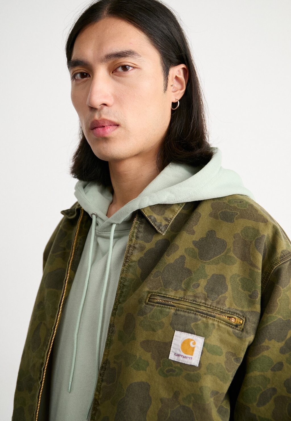 

Летняя куртка DUCK DETROIT Carhartt WIP, зеленый