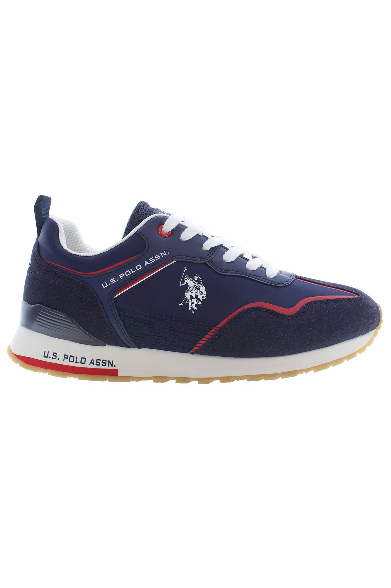 

Синие мужские кроссовки из полиэстера U.S. Polo Assn.
