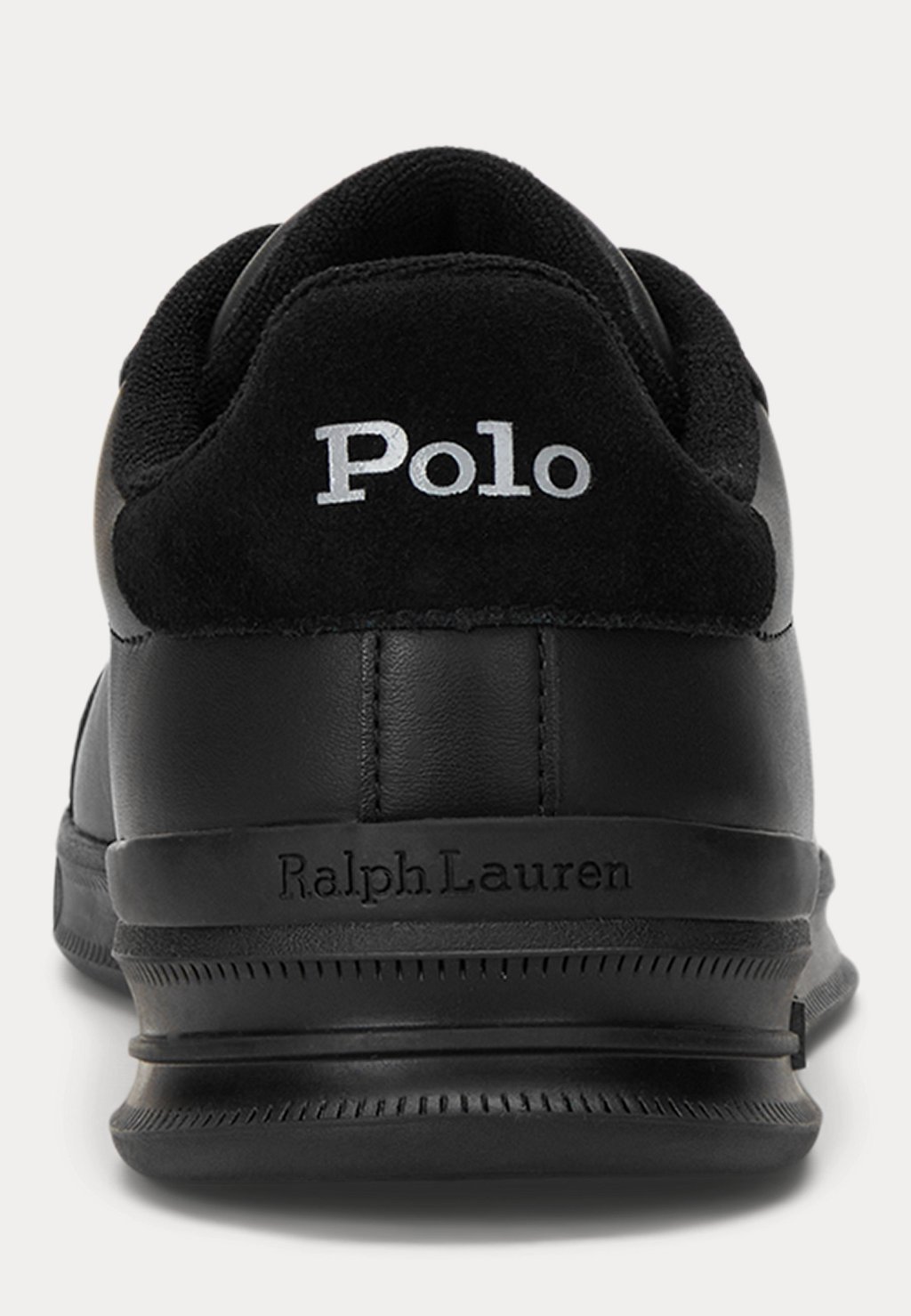 Кроссовки HERITAGE COURT II LEATHER SNEAKER UNISEX Polo Ralph Lauren, черный — фото 3