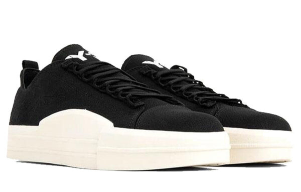 Кроссовки adidas Y-3 Yuben Low 'Black White', черный — фото 3