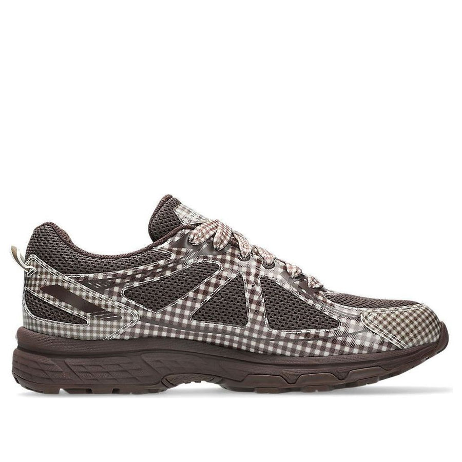 Кроссовки ASICS x Story mfg. Gel-Venture 6 'Reddish Brown Gingham', коричневый — фото 2