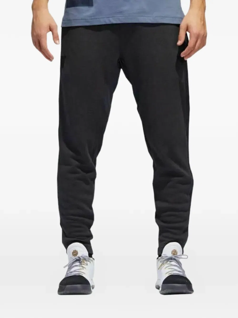 Спортивные брюки Harden Comm с логотипом Adidas, серый