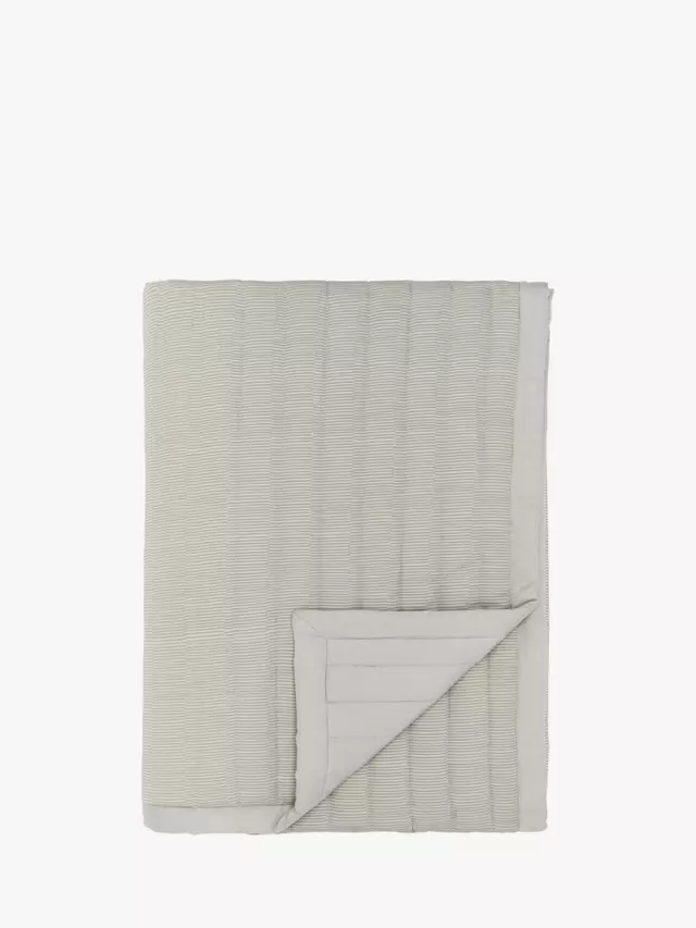 

Плед Bedeck of Belfast Cora Cotton Quilted, цвет light grey