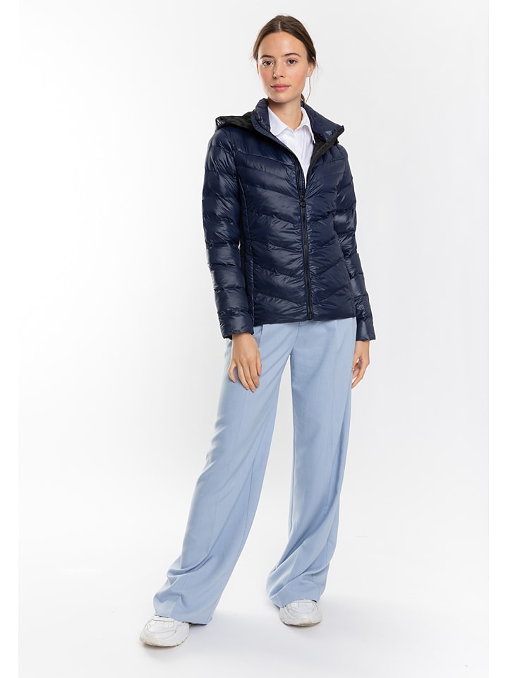 

Northwood Стеганая куртка "Грета" темно-синего цвета