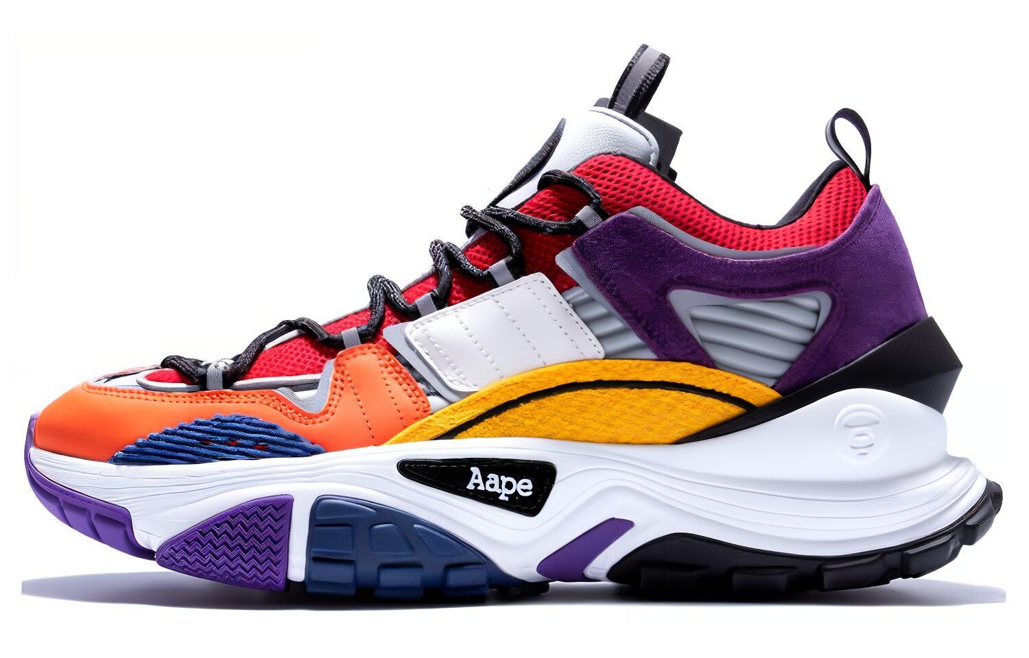 

Кроссовки Aape Lifestyle Shoes Men Low-top Orange, цвет Orange, Оранжевый, Кроссовки Aape Lifestyle Shoes Men Low-top Orange, цвет Orange
