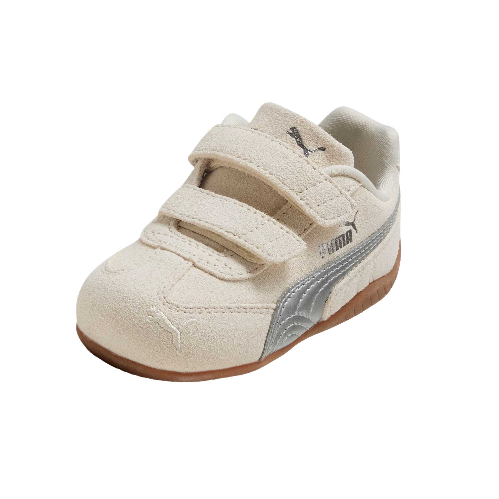 PUMA Speedcat Cushioning Abrasion Resistant Breathable Low top Toddler Shoes бежевые — фото 4