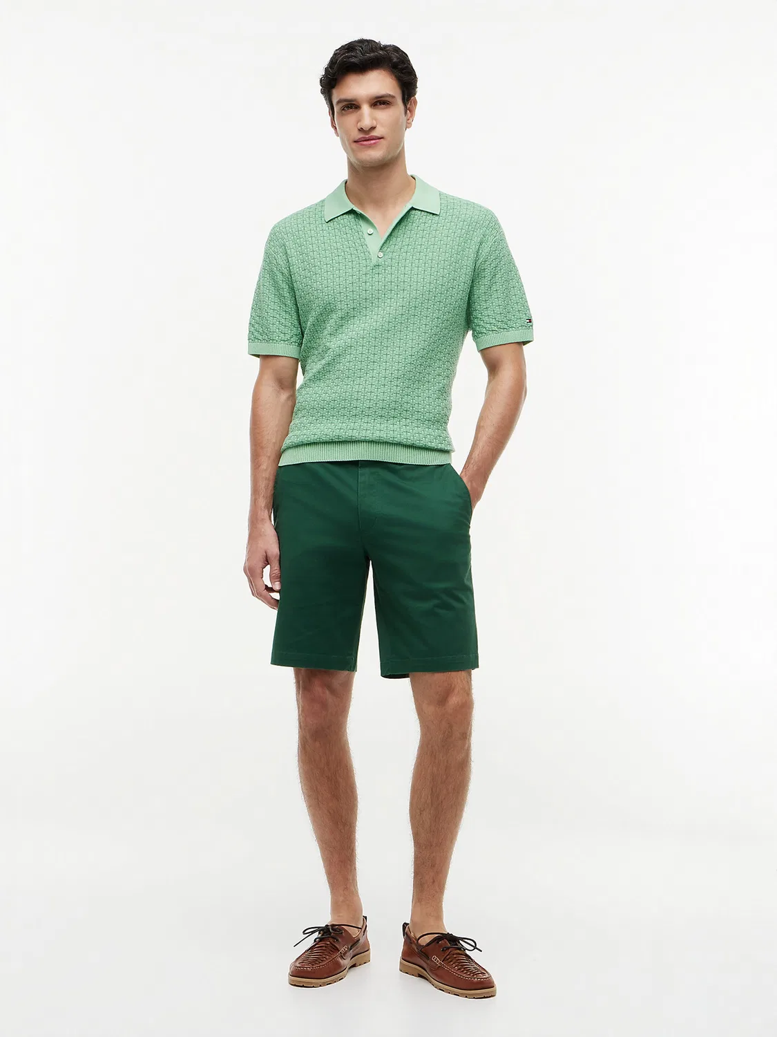 Обычные брюки-чиносы 'Denton Ess' Tommy Hilfiger, Dark Green — фото 3