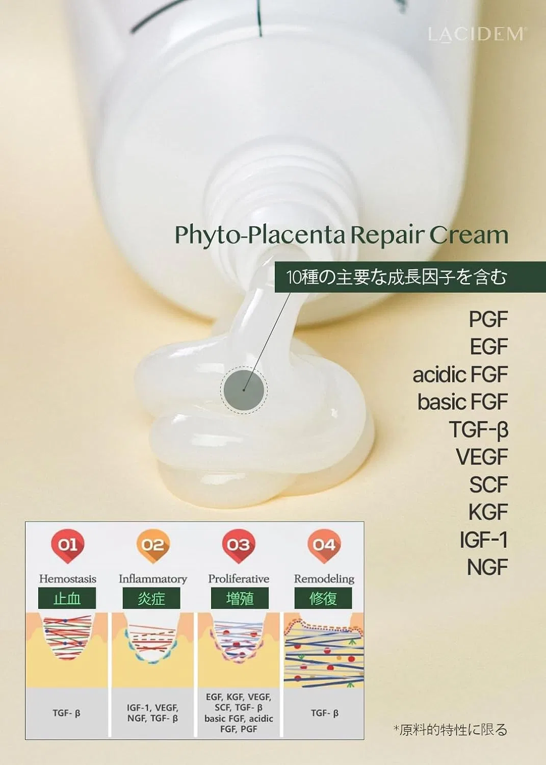 Крем для лица Lacidem — Дневной Phytoplacentary Repair на растительной основе, 60 мл — фото 3