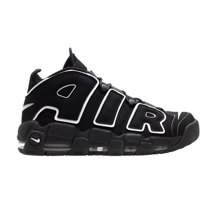 

Кроссовки Nike Air More Uptempo 'Black', черный