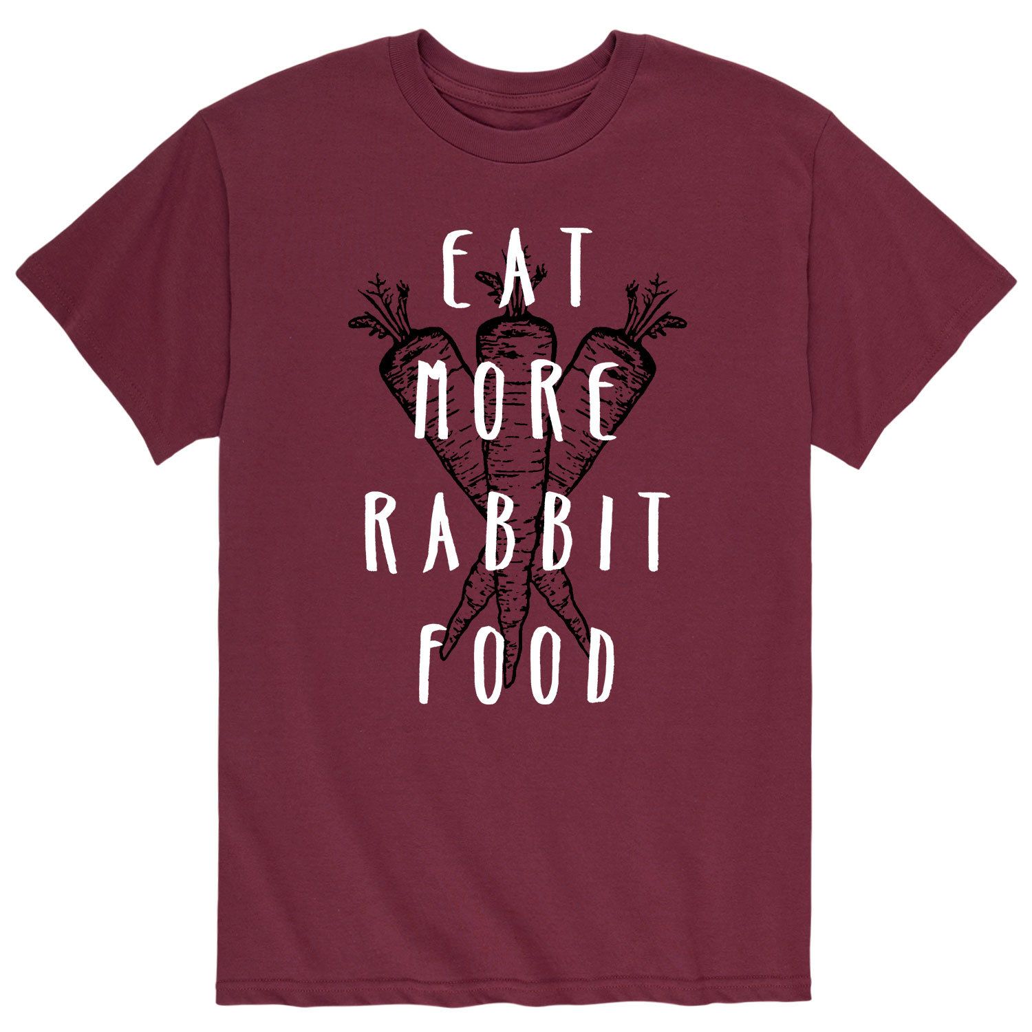 

Мужская футболка Eat More Rabbit Food Licensed Character