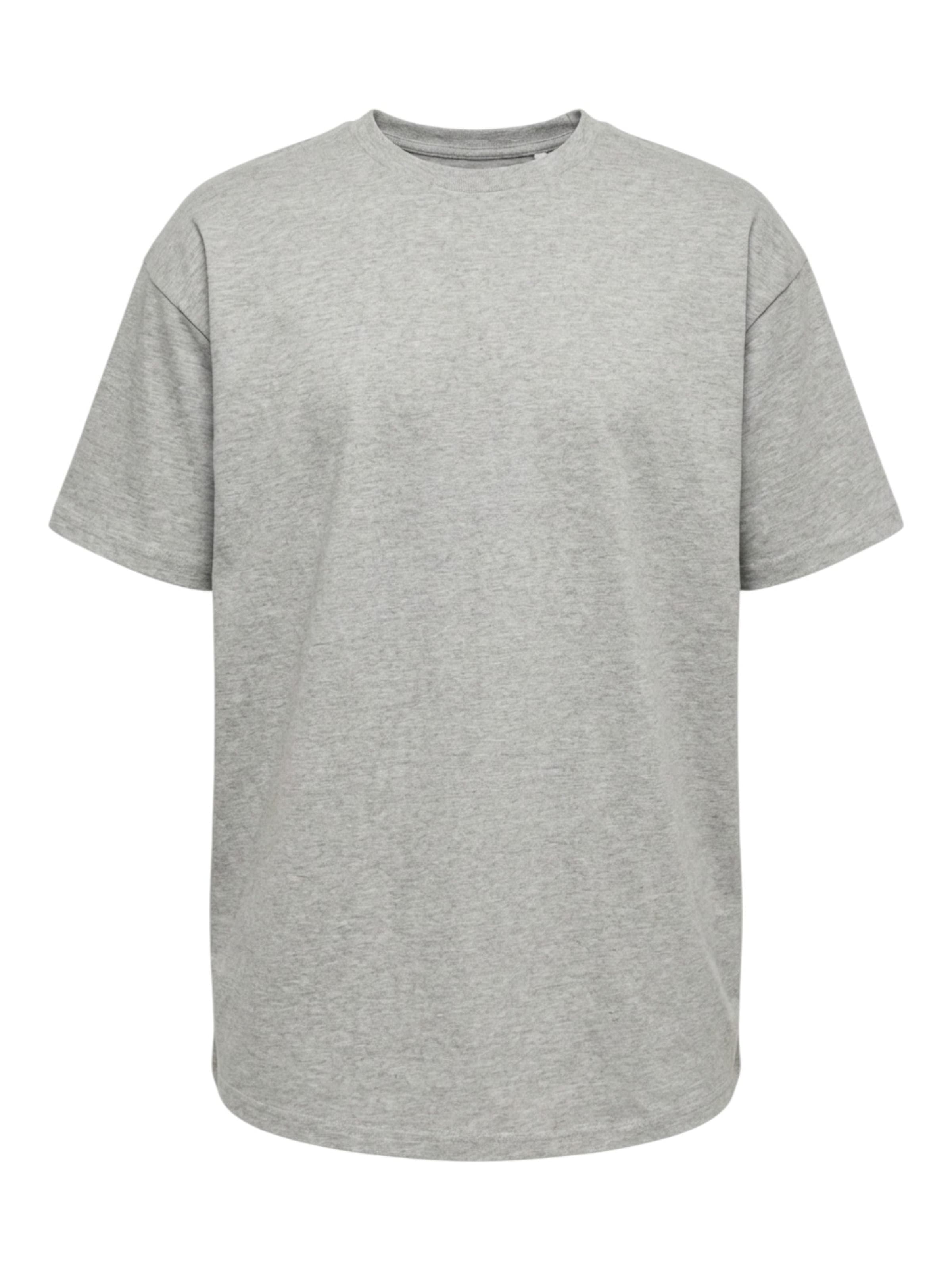 

TEESHOPPEN Футболка в светло-сером цвете