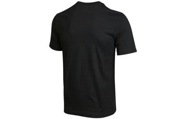 Футболка Men's Nike Nsw Tee 1 Food Shrimp Large Logo Printing Sports Short Sleeve Black T-Shirt, черный — фото 2