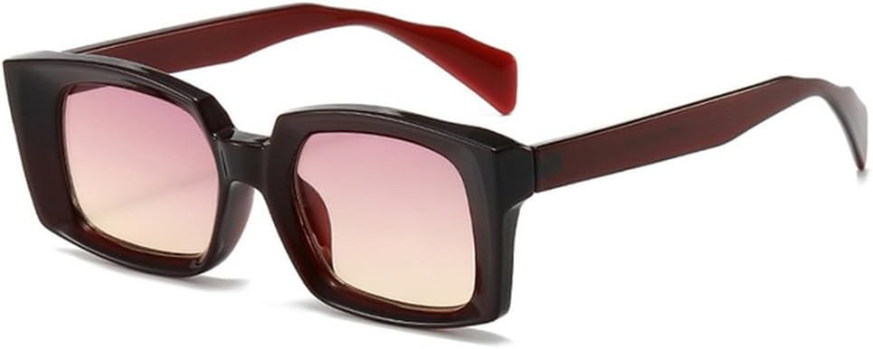 

Винтажные черные солнцезащитные очки для женщин, модные, в маленькой оправе, конфетного цвета, стильные женские солнцезащитные очки с защитой от УФ-излучения UV400, SUN1236 Generic, Red-pinkbrown