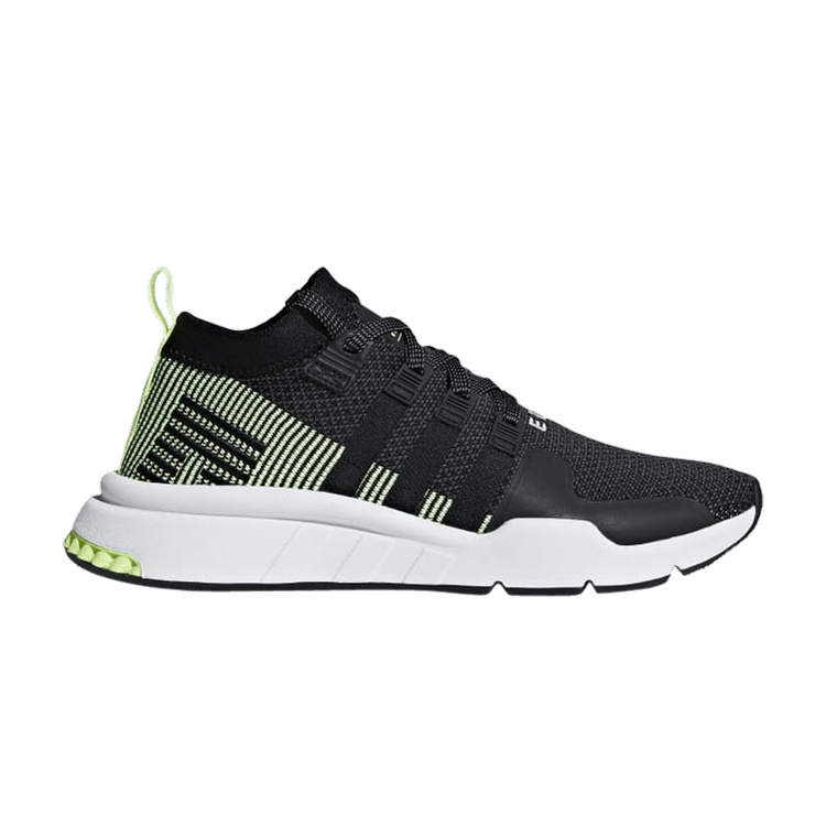 

Кроссовки adidas EQT Support Mid ADV Primeknit 'Black Solar Yellow', черный