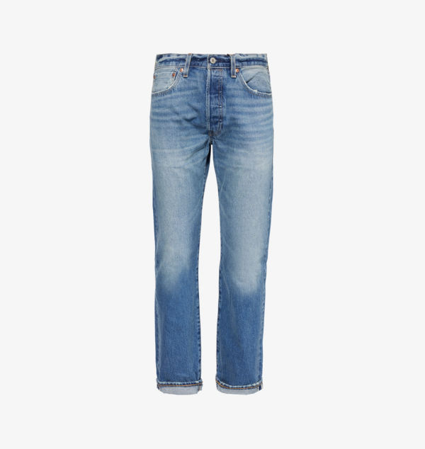 

501 джинсы прямого кроя из денима стандартного кроя Levis, цвет feeling powerful selv