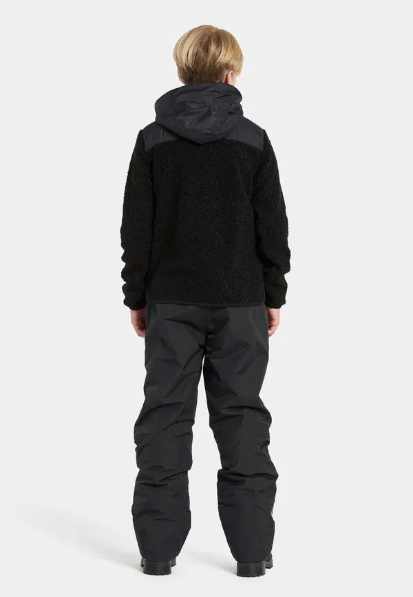 Куртка флисовая Exa full zip fleece jacket Didriksons, черный — фото 3