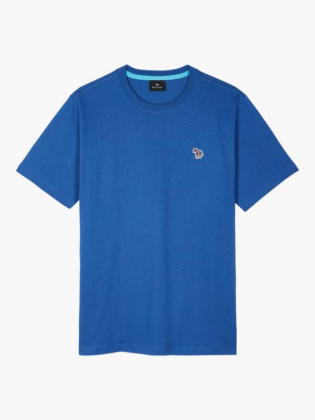 

Футболка из чистого органического хлопка с логотипом Paul Smith, синий