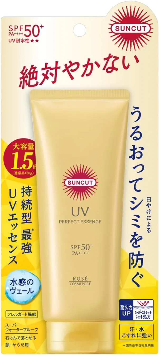 Солнцезащитный крем Suncut Perfect UV Essence SPF50+ PA++++ 120г белый
