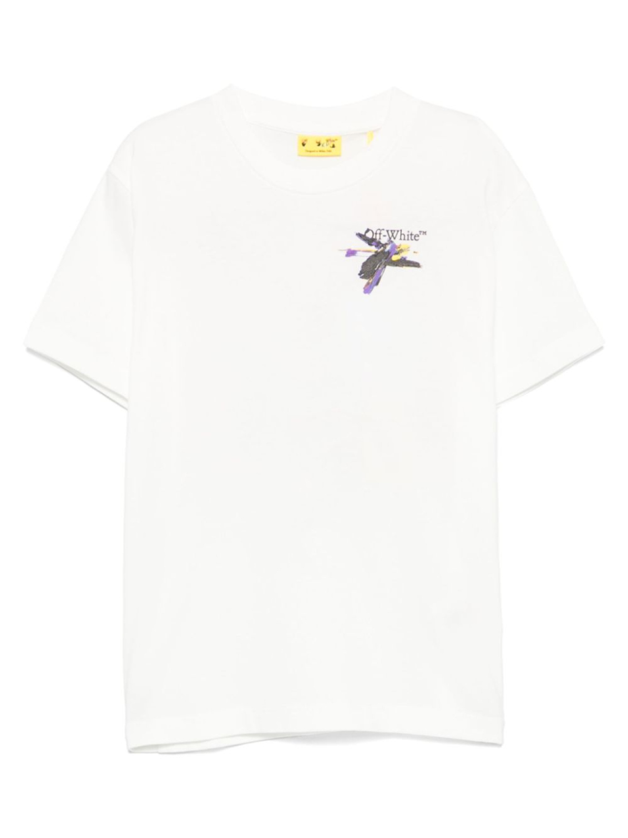 

Off-White Kids футболка Arrow Acrylic, белый