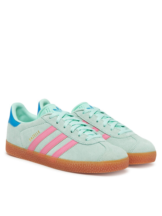 Кроссовки Gazelle JP7125 Adidas, зеленый — фото 2