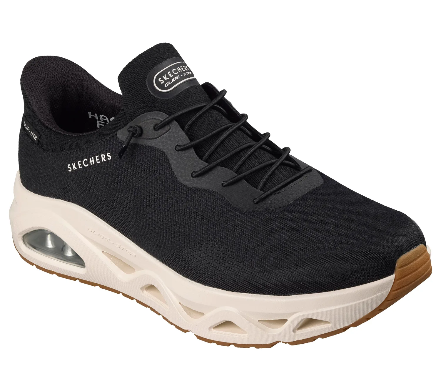 Вставные ботинки: Uno Glide Step - Air Gliders Skechers, BLK
