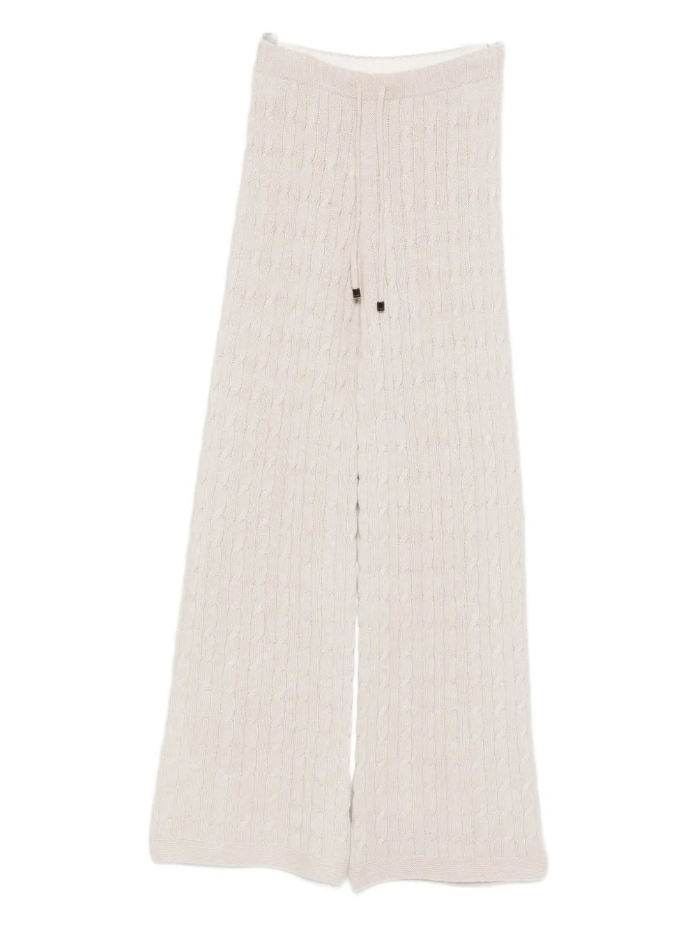 

Трикотажные брюки с косами и шнурком Drumohr, нейтральный