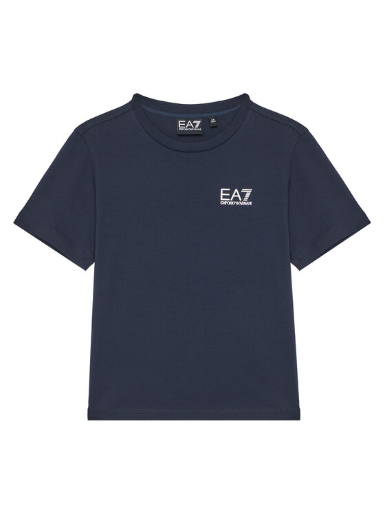 

Футболка regular fit 7B000020 AF10378 UB102 Ea7 Emporio Armani, синий