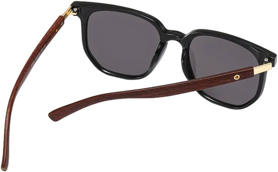 

Ретро-солнцезащитные очки для мужчин, модные очки, винтажные солнцезащитные очки для женщин, роскошные деревянные солнцезащитные очки LVTFCO, Gradient Gray