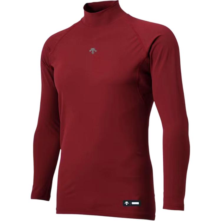 

Футболки мужские водолазки DESCENTE, бордовый, Красный, Футболки мужские водолазки DESCENTE, бордовый