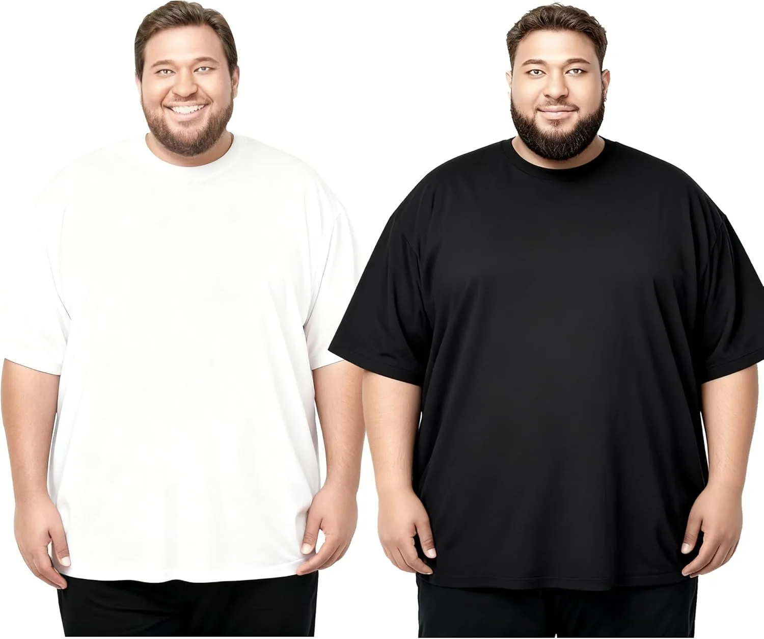 

Мужские футболки Big & Tall, размеры L-6XL, мягкий хлопок, короткий рукав