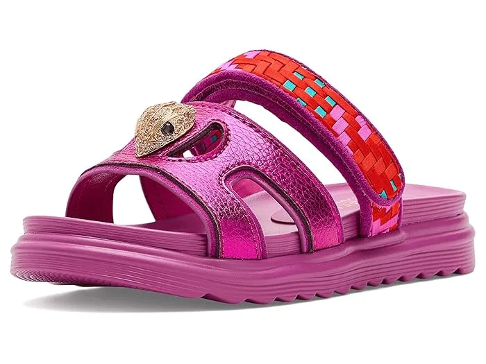 Сандалии с вырезами Kensington Kurt Geiger London Kids, Purple Red