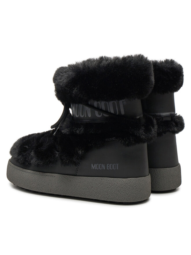 Зимние сапоги Ltrack Tube Faux-Fur 80D2450130 Moon Boot, черный — фото 3