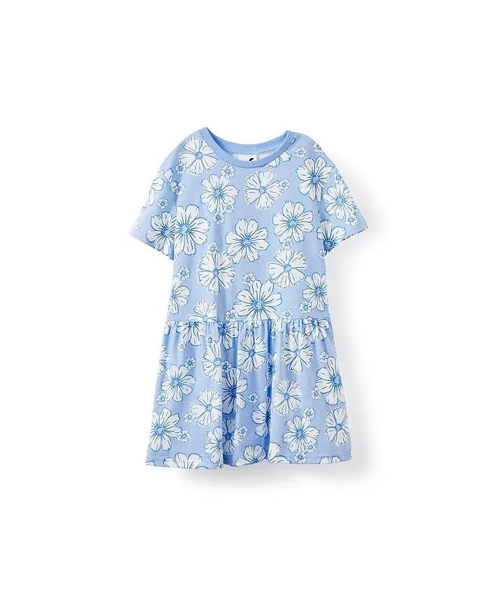 

Платье с коротким рукавом Willow для девочки COTTON ON, синий