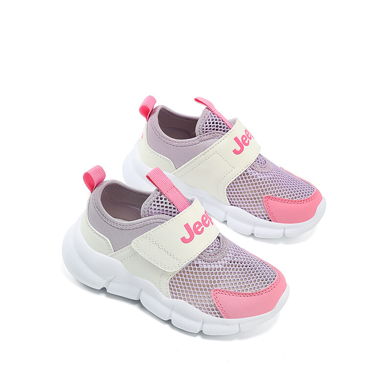 Кроссовки Jeep Kids Lifestyle Shoes Kids Low-top Pink, фиолетовый — фото 3